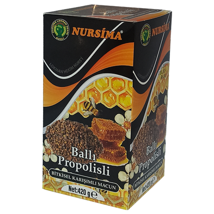 Ballı Propolisli Bitkisel Karışımlı Macun 420 gr