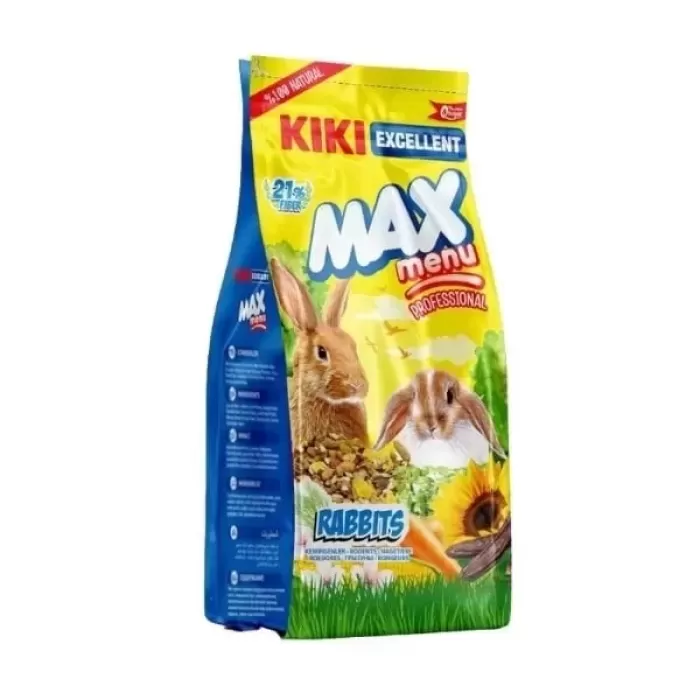 Kiki Excellent Max Menu Tavşan Yemi 500 Gr