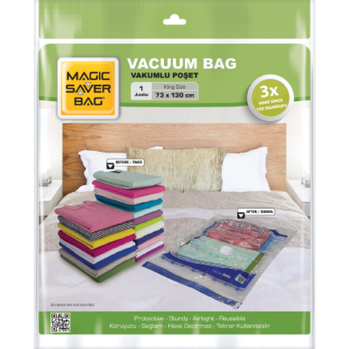73X130 JUMBO VAKUMLU POŞET HURÇ BAG (4434)