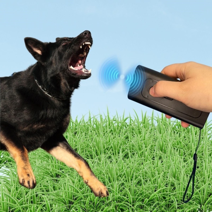 Ultrasonik Köpek Kovucu  ve Eğitici Cihaz (4434)