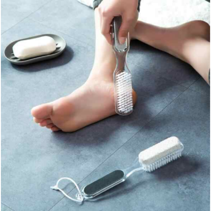 4 STEP PEDİCURE PADDLE BZD-228 4IN1 FIRÇALI TOPUK TAŞI (4434)