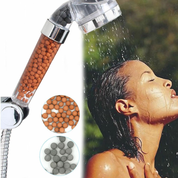 Su Arıtmalı Duş Başlığı Tasarruflu Kokulu Banyo Duş Başlığı (4434)