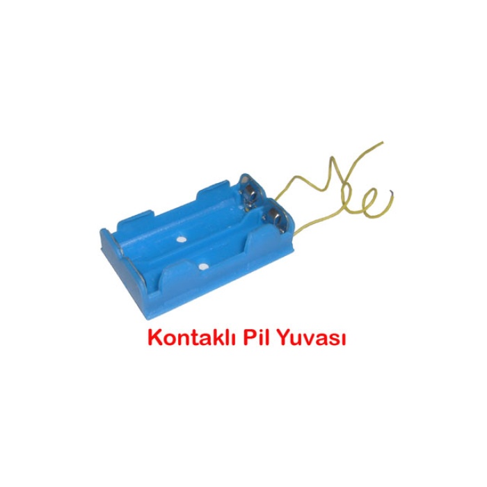 Pil Yuvası - Okul Deney Pil Yatağı 10 Adet (290290)