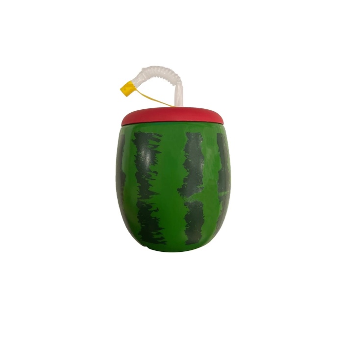 Karpuz Tasarımlı Pipetli Suluk 900 ML (290290)