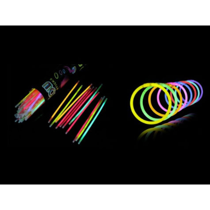 10 Adet Glow Stick Bracelet Fosforlu Kırılan Çubuk Bileklik (290290)
