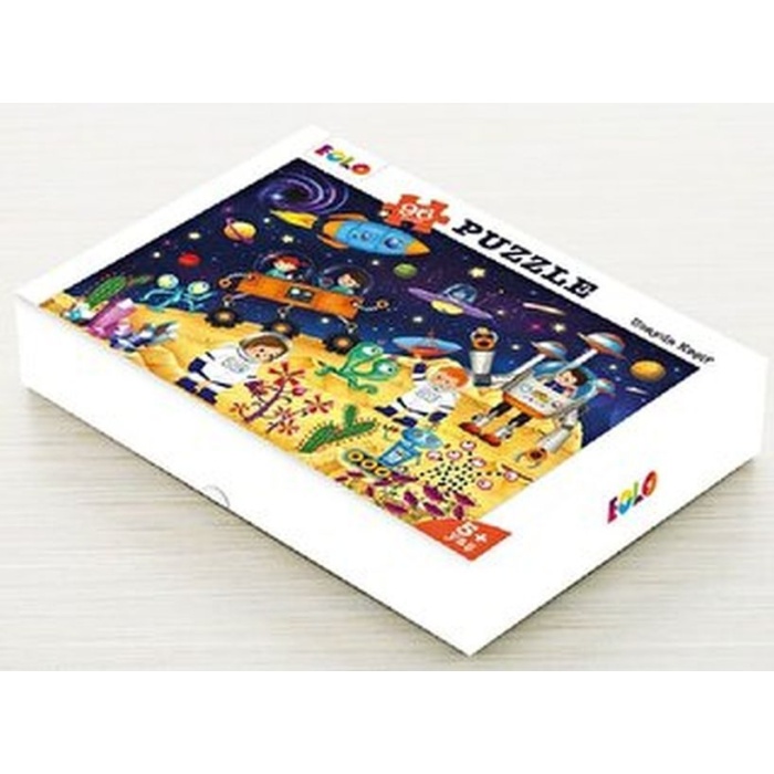 Yer Puzzle-96 Parça Puzzle - Uzayda Keşif  (4022)