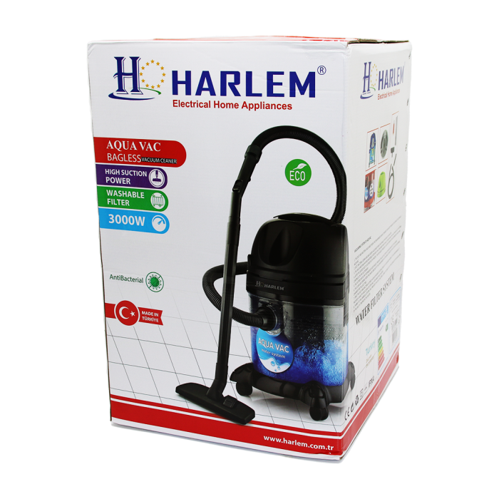 HARLEM HSV-1910-1710 ISLAK KURU VAKUMLU SÜPÜRGE 2200W (4434)