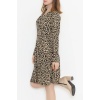 Süet Elbise Leopar - 12088.1234.