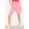 Gabardin Şort Pembe - 9662.1184.
