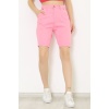 Gabardin Şort Pembe - 9662.1184.