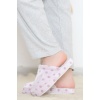 Puanlı Peluş Terlik Lila - 12363.264.
