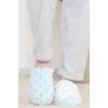 Puanlı Peluş Terlik Mint - 12363.264.