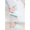 Puanlı Peluş Terlik Mint - 12363.264.