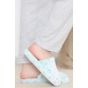 Puanlı Peluş Terlik Mint - 12363.264.