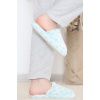 Puanlı Peluş Terlik Mint - 12363.264.