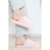 Puanlı Peluş Terlik Pudra - 12363.264.