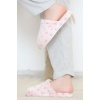 Puanlı Peluş Terlik Pudra - 12363.264.