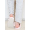 Puanlı Peluş Terlik Pudra - 12363.264.