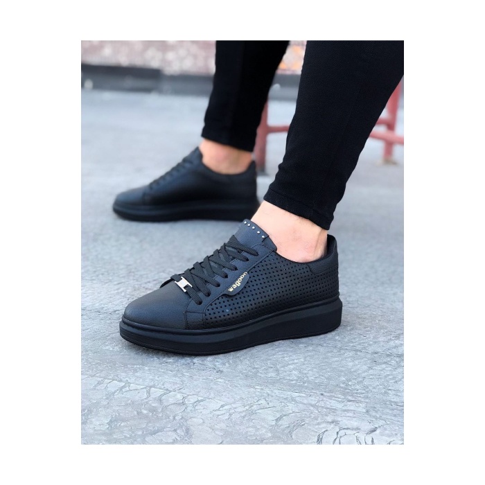 WG01 Siyah Erkek Casual Ayakkabı