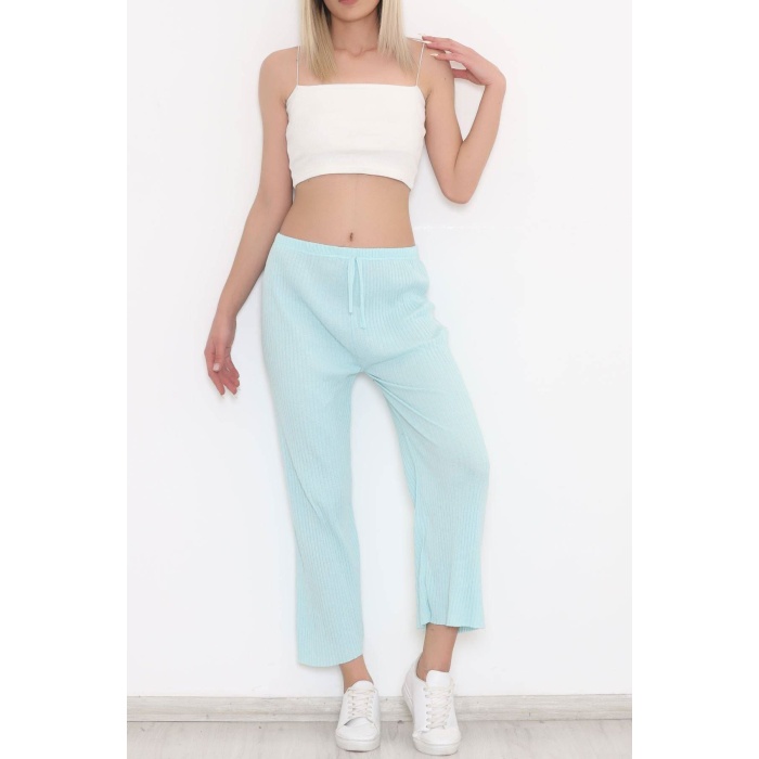 Fitilli Pantolon Suyeşili - 8337.1567.