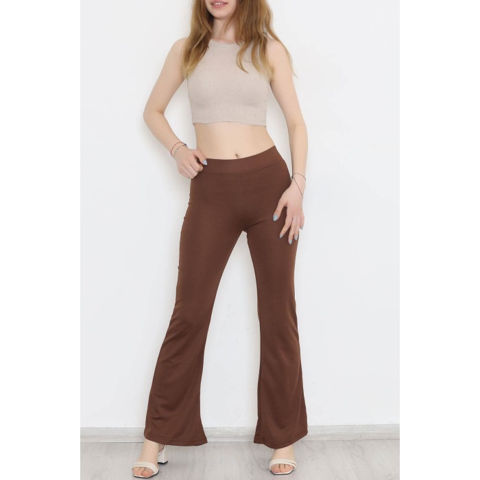 İspanyol Paça Pantolon Acıkahve - 8635.1567.