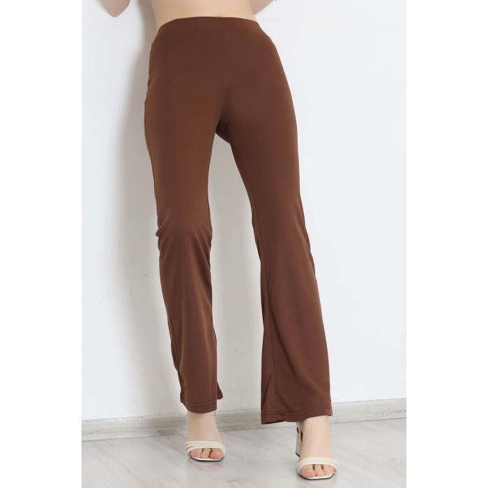 İspanyol Paça Pantolon Acıkahve - 8635.1567.