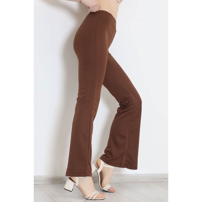İspanyol Paça Pantolon Acıkahve - 8635.1567.