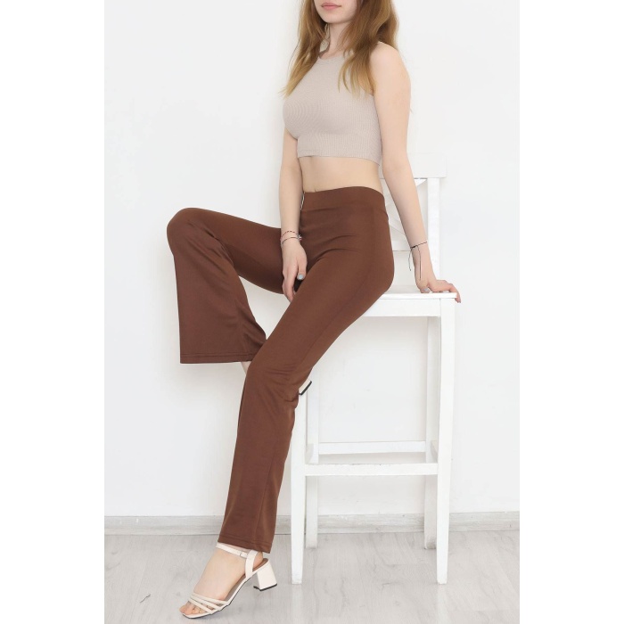 İspanyol Paça Pantolon Acıkahve - 8635.1567.