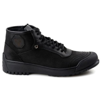 Pierre Cardin 382105 Erkek Kürklü Fermuarlı Deri Bot