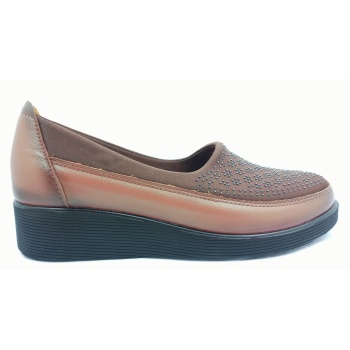 Christina 607, Kahverengi 36 42 Büyük Numara Ortapedi Anne Ayakkabısı