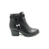 PUNTO 425055 Siyah 5 Cm Fermuarlı Kadın Bot