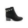 PUNTO 325035 Siyah 5 Cm Fermuarlı Kadın Bot