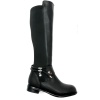 PUNTO 409032 Kadın Fermuarlı Riklalı Çizme