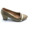 Punto 533045 Altın Kadın Topuklu Günlük Ayakkabı