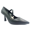 Punto 459147 Siyah Kadın Topuklu Günlük Ayakkabı