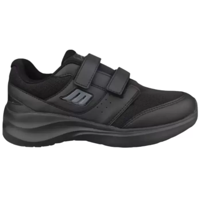 MP 251-1307 Siyah Unisex Cırtlı Spor Ayakkabı