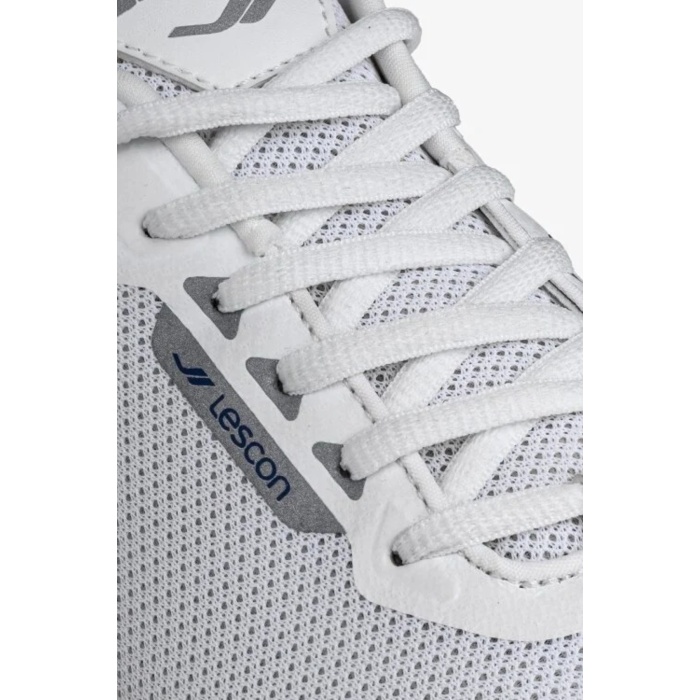 Lescon Gym Siyah Erkek Runner Kosu Ayakkabısı BEYAZ