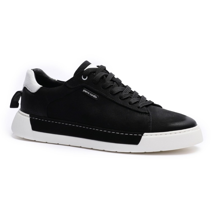 Pierre Cardin 1472605 Siyah Nubuk Günlük Erkek Ayakkabı