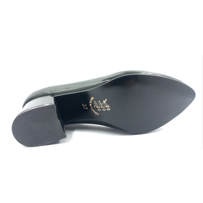 Punto 462006 Siyah Rugan Kadın Günlük Ayakkabı