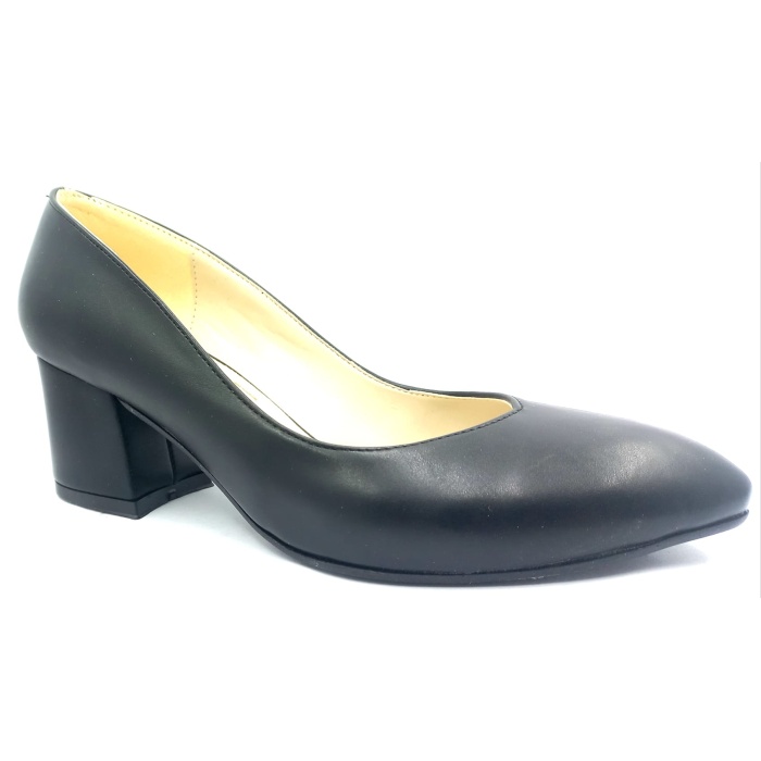 Punto 462006 Siyah Topuklu Kadın Günlük Ayakkabı
