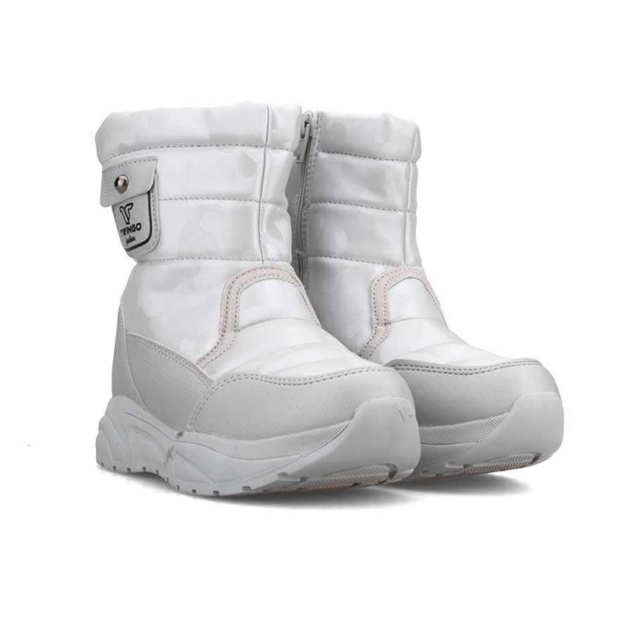 Twingo 9060 Gümüş Kız Çocuk İçi Kürklü Bot