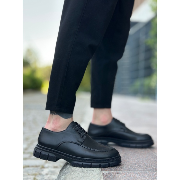 ET0237 Bağcıklı Klasik Yüksek Taban Casual Erkek Ayakkabı