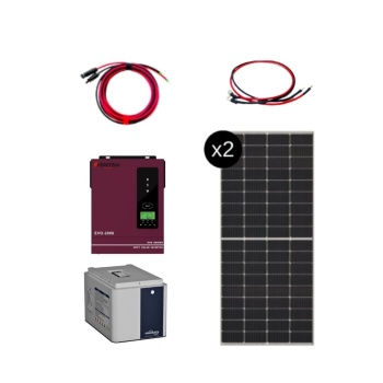 Solar Sanal Market 2 Kw Karavan Lityum Solar Paket