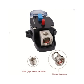 12-48 Volt DC Devre Kesici Sigorta 200 A