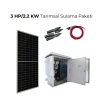 Solar Sanal Market 3 HP/2.2 KW Tarımsal Sulama Sistemi Paketi