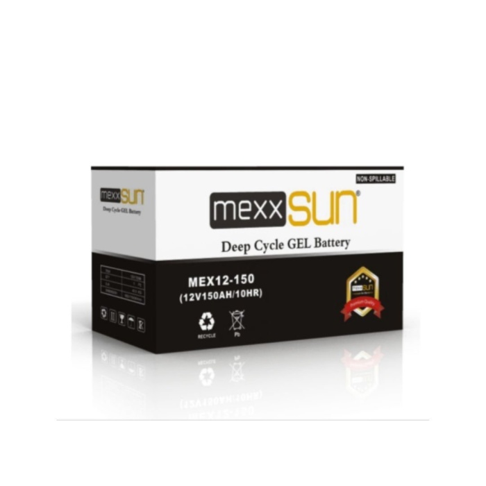 Mexxsun 12 Volt 150 Ah Amper Jel Akü