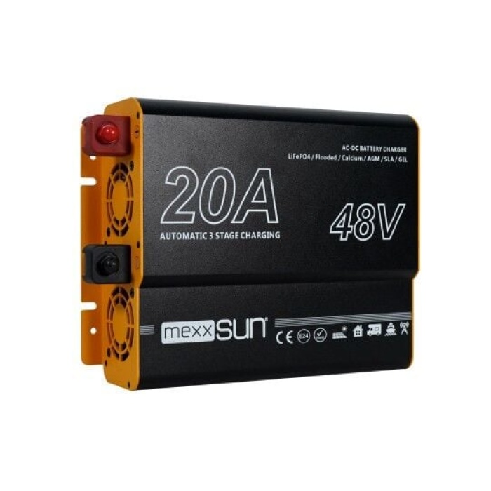 Mexxsun AC-DC Akü Şarj Cihazı 48V-20A