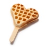 Çubukta Kalp Waffle