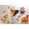 Çubukta Kalp Waffle