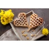 Çubukta Kalp Waffle